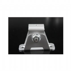 Adjustable connector for aluminum profile